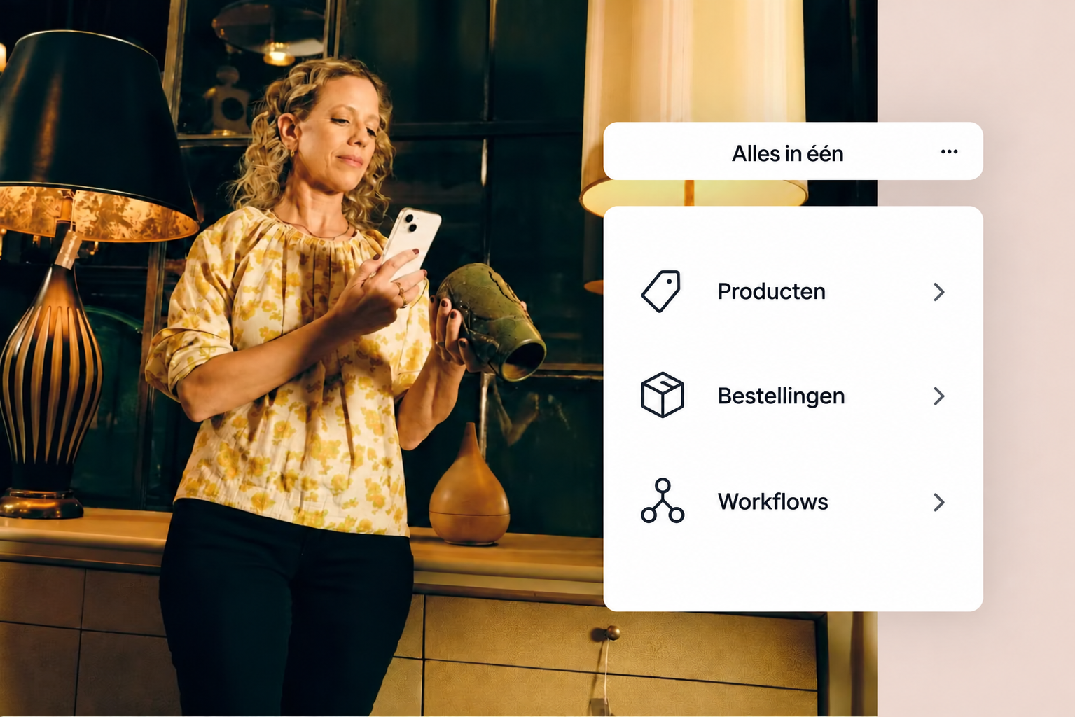 Products, orders and workflows in one platform