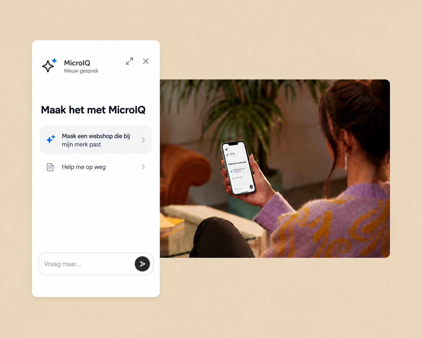 Build and customize your store with MicroIQ